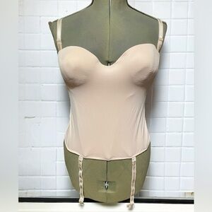 CARNIVAL Size 40B Invisible Full Coverage Torsolette beige nude 52520206